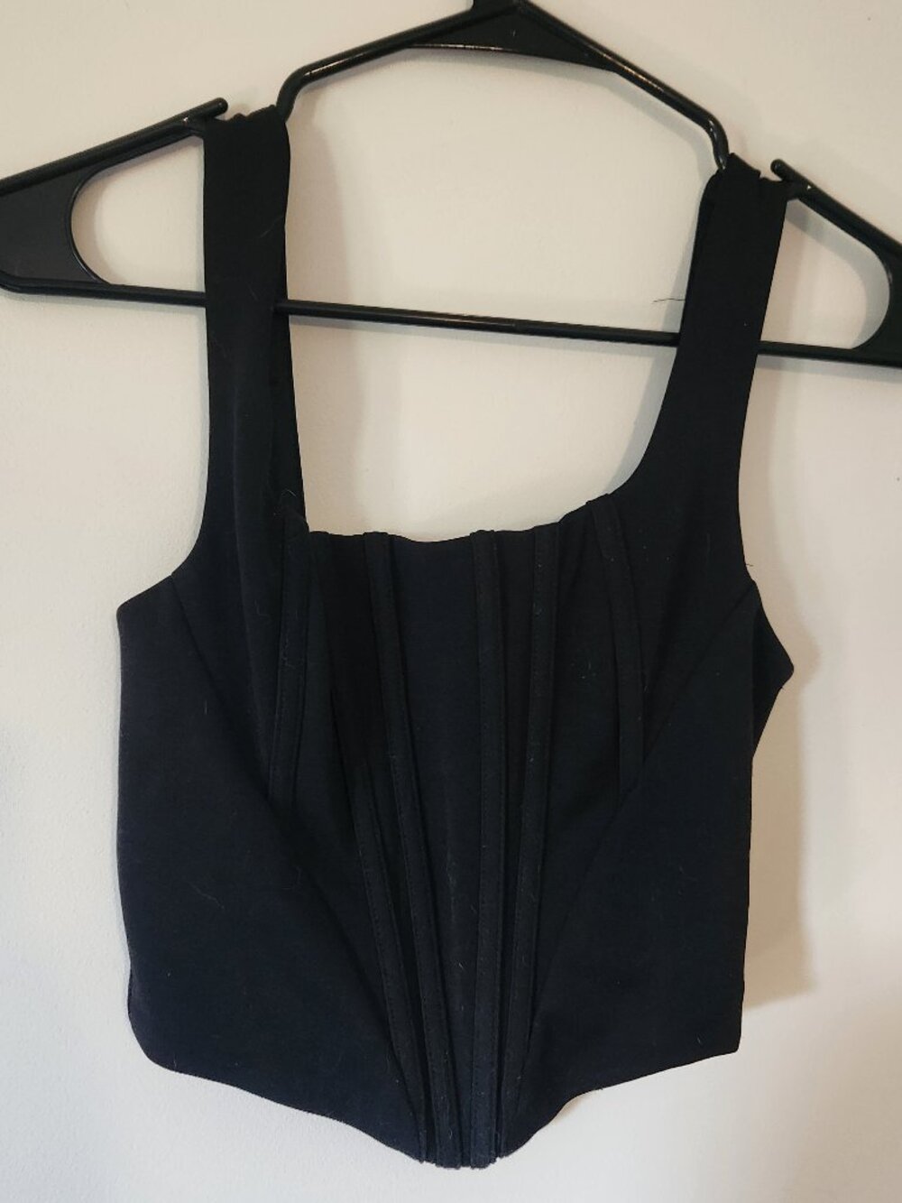 Black Corset Style Top